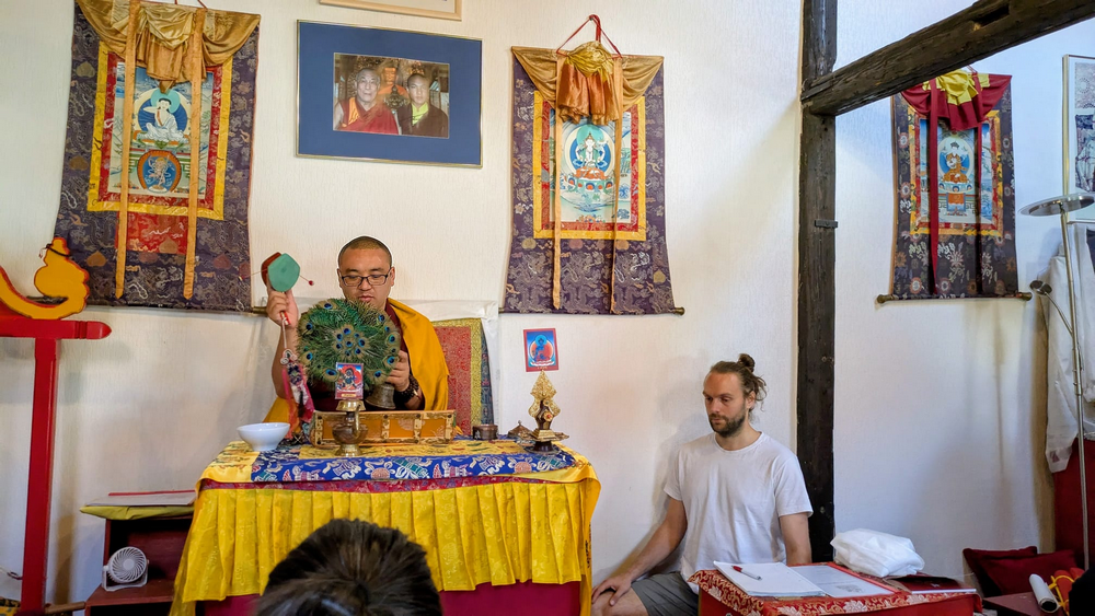 Zilnon Rinpoche Dorje  mit Paul